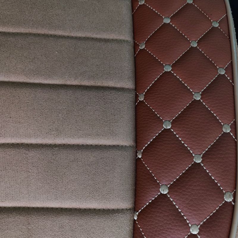 LUX Huse Scaune pentru IIVECO S-WAY 2019+ Maro Camion PU Piele Textil