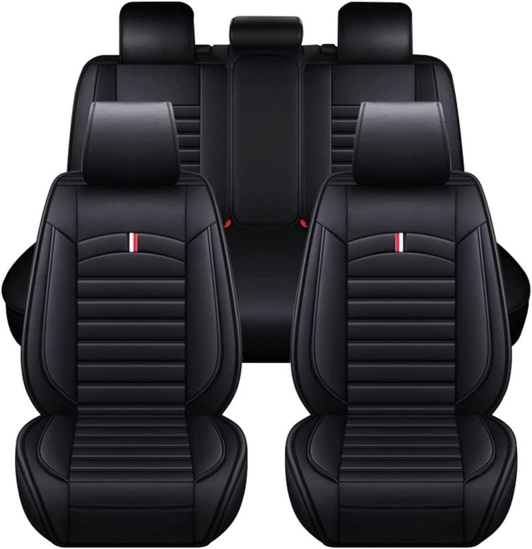 Huse Scaune pentru Masini Auto Universal Nergu Lux PU Piele Set Complet