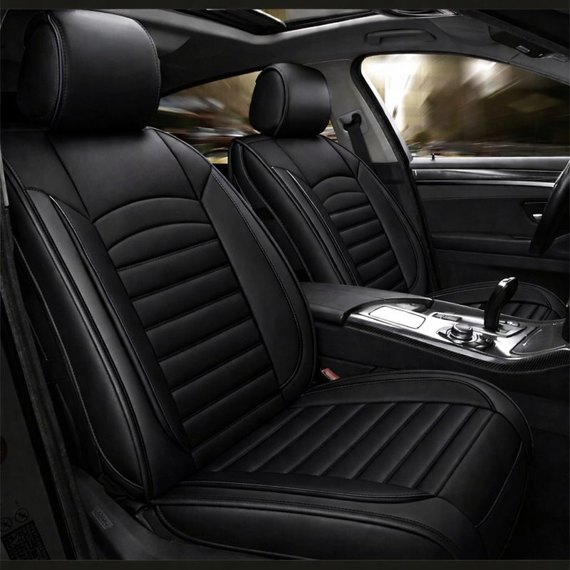 Huse Scaune pentru Masini Auto Universal Nergu Lux PU Piele Set Complet
