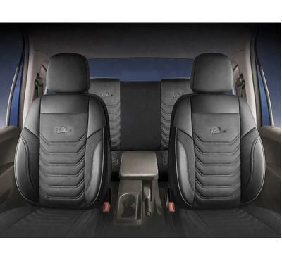 Huse Scaune PANDA FLORIDA pentru Masini Auto Universal Nergu Lux PU Piele Textil Set Complet