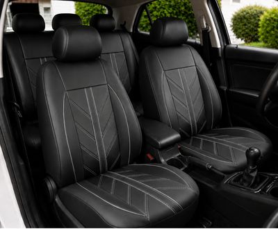 Huse Scaune pentru Masini Auto Universal Nergu Lux PU Piele Set Complet