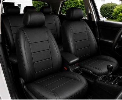 Huse Scaune pentru Masini Auto Universal Nergu Lux PU Piele Set Complet