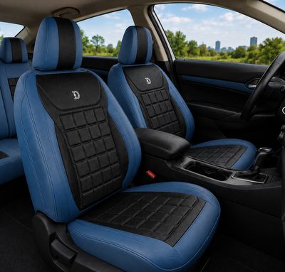 Huse Scaune pentru Masini Auto Universal Nergu Gri Lux PU Piele Set Complet