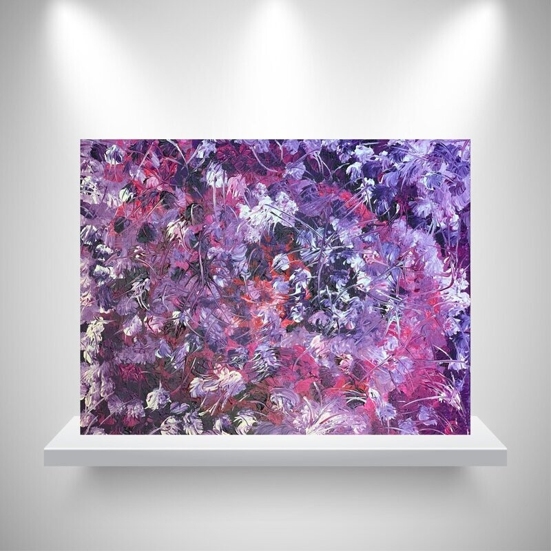 "Purple Flowering Meadow No. 4"