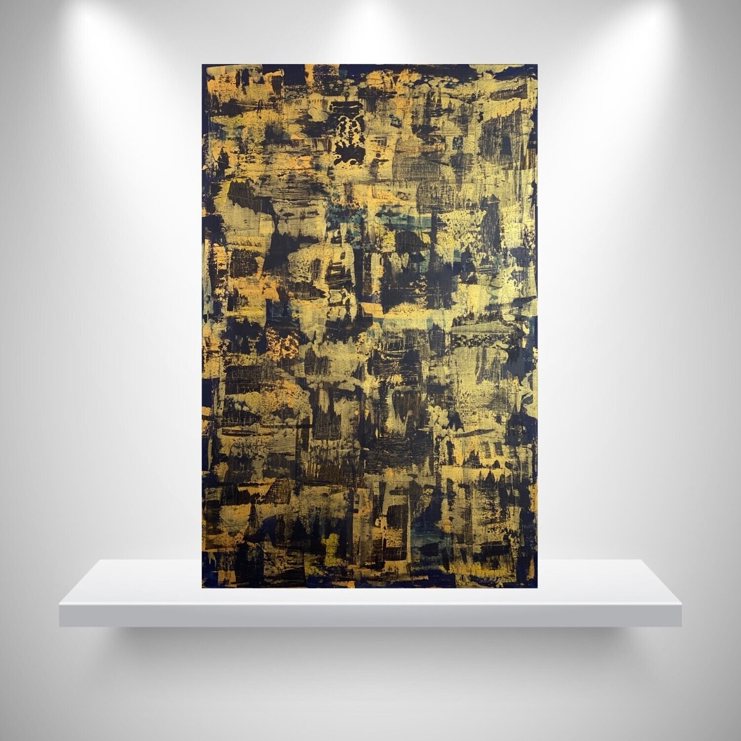 "Blue, Gold And Black"