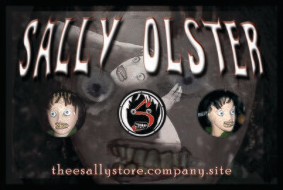 Sally 3-Button Pin Set on Collector&#39;s Card