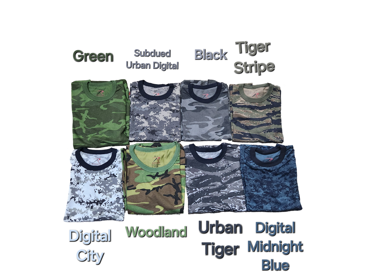 Rothco Camouflage T-Shirts