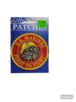 USMC Bulldog Logo Patch