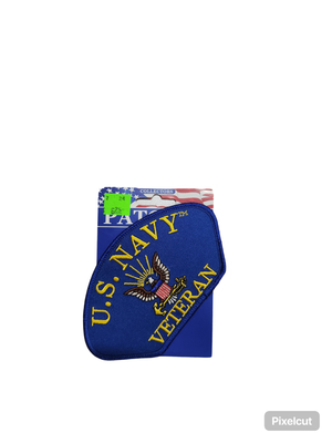USN Hat Veteran Patch