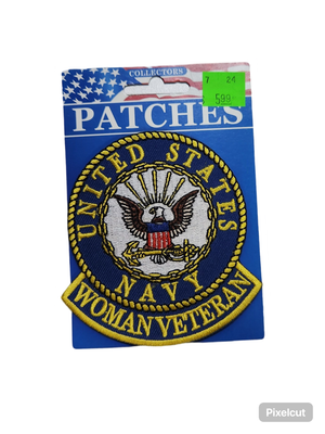 USN Woman Vet Patch