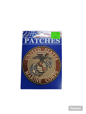 USMC Logo Desert Patch
