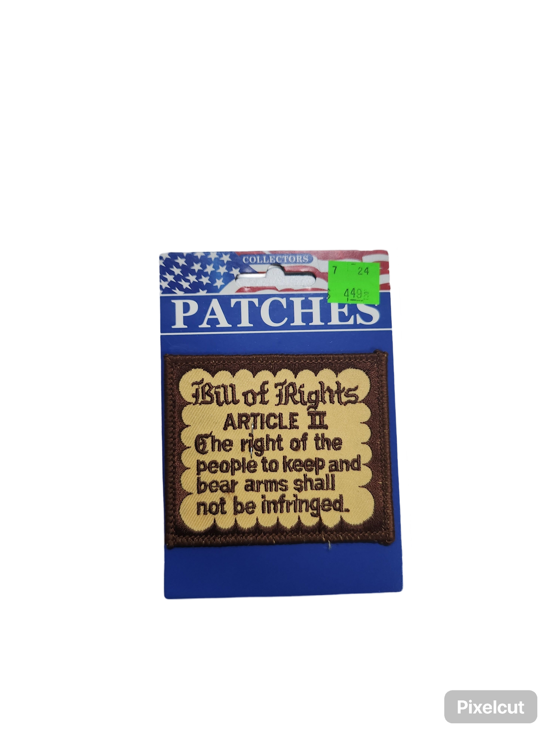 Gun Bill Of Rights Patch
