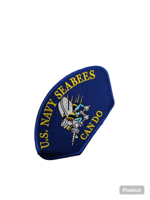 USN Hat Seabees CAN DO Patch
