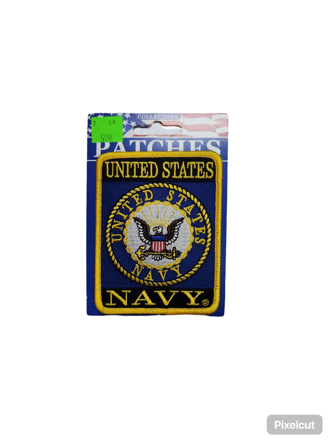 USN LOGO RECT PATCH