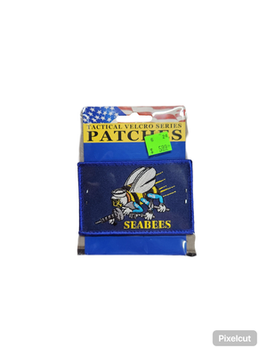 USN SEABEES VELCRO PATCH