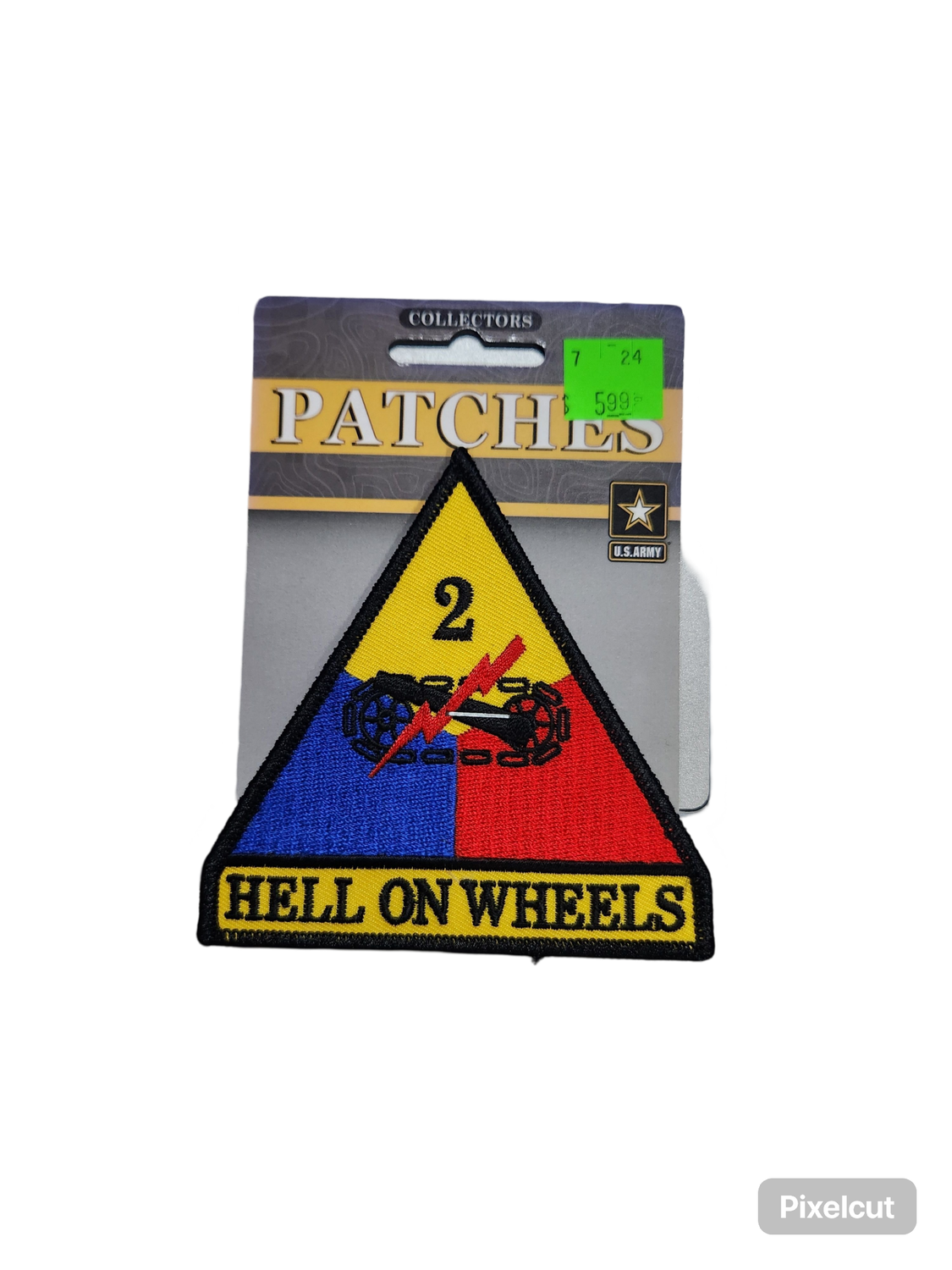 Army 002nd DIV Patch