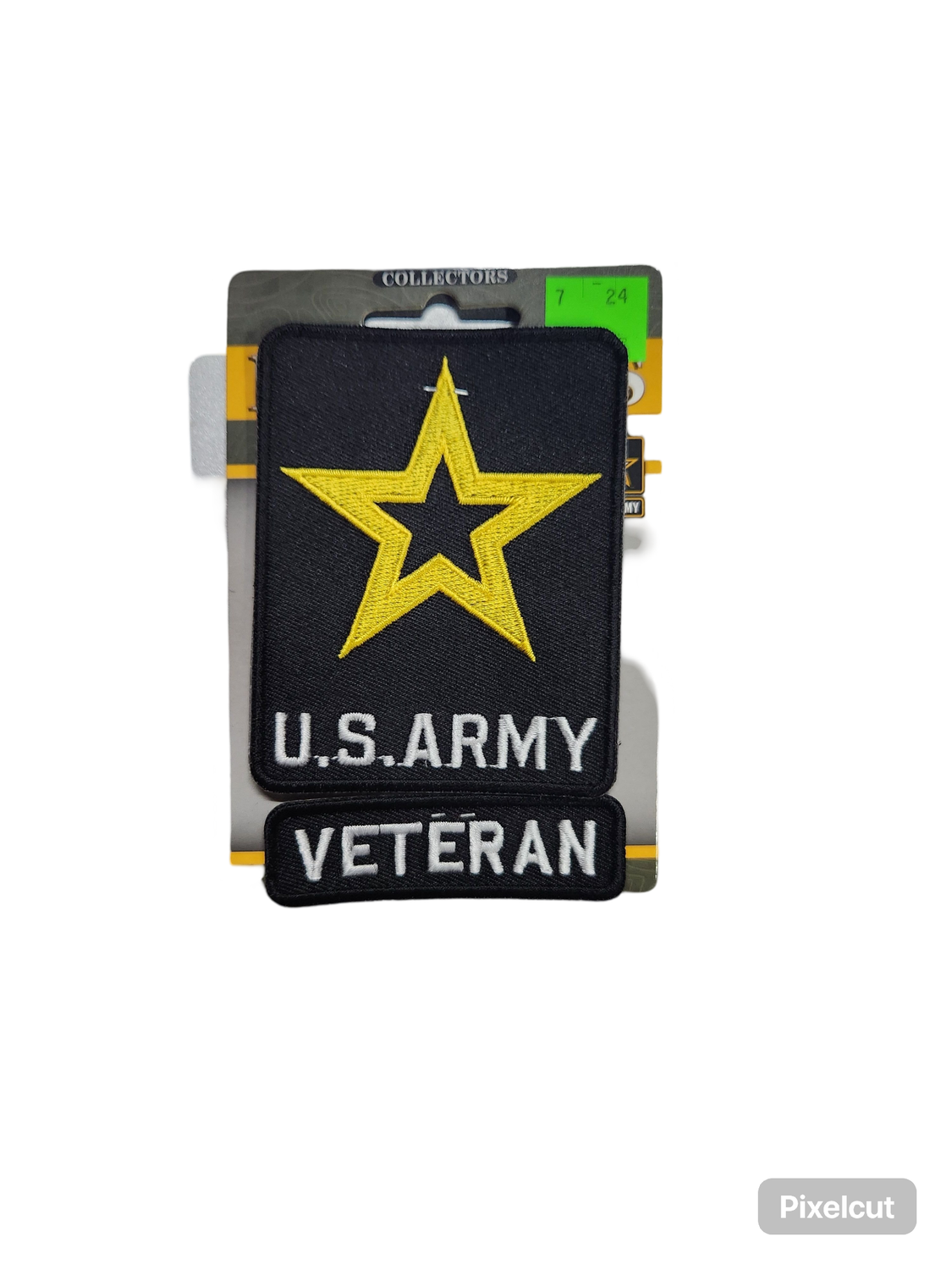 Army Logo Veteran 2pc Patch