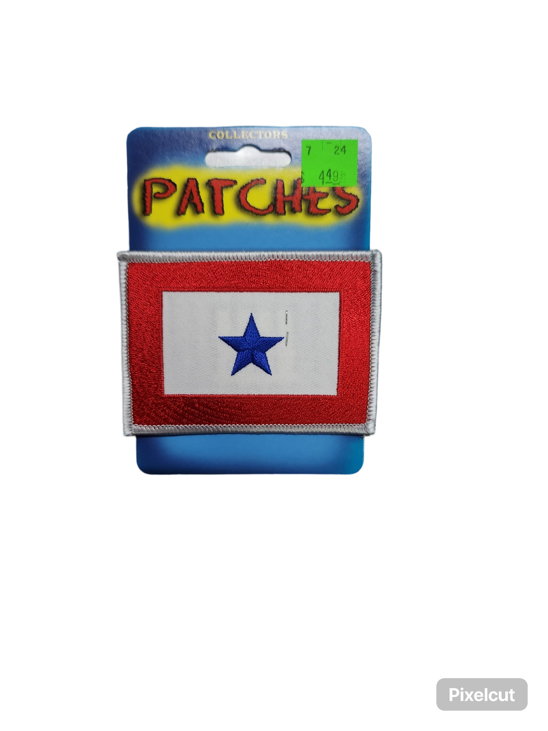 FAMILY MEMB. IN SERV. BLUE STAR PATCH