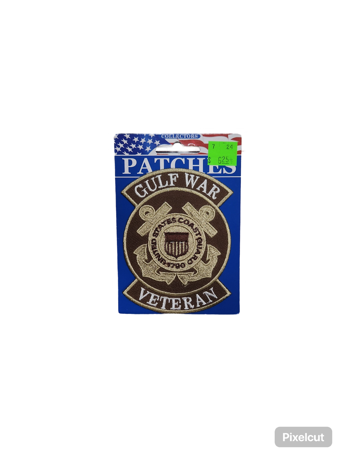 GULF WAR VET USCG DESERT PATCH