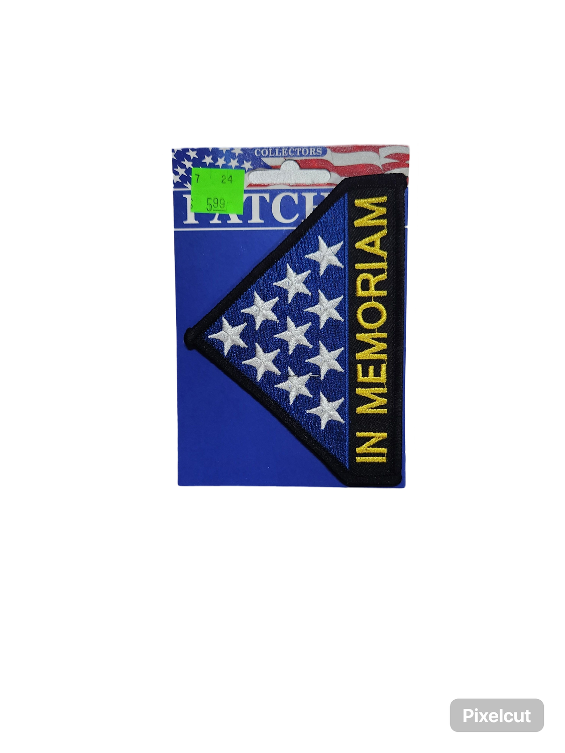 USA MEMORIAL FLAG PATCH