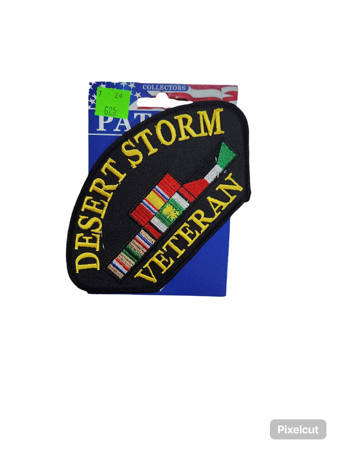 DEST. STORM HAT VETERAN KUWAIT PATCH