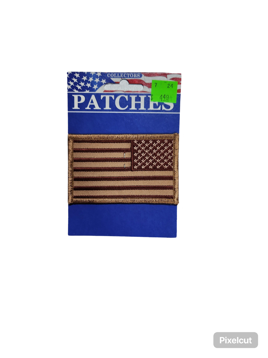 FLAG USA DESERT R PATCH