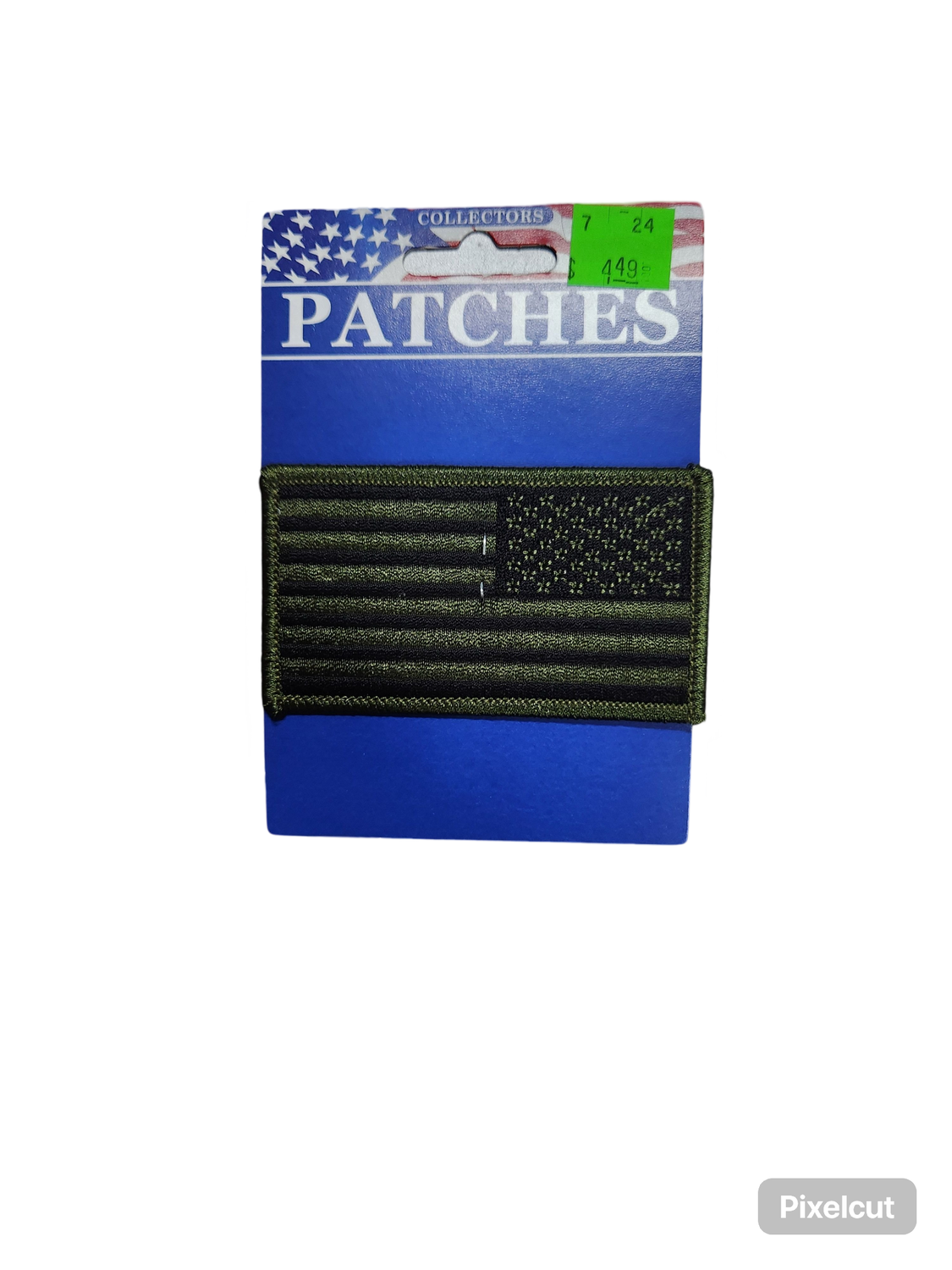 Flag USA OD R Subdued Patch