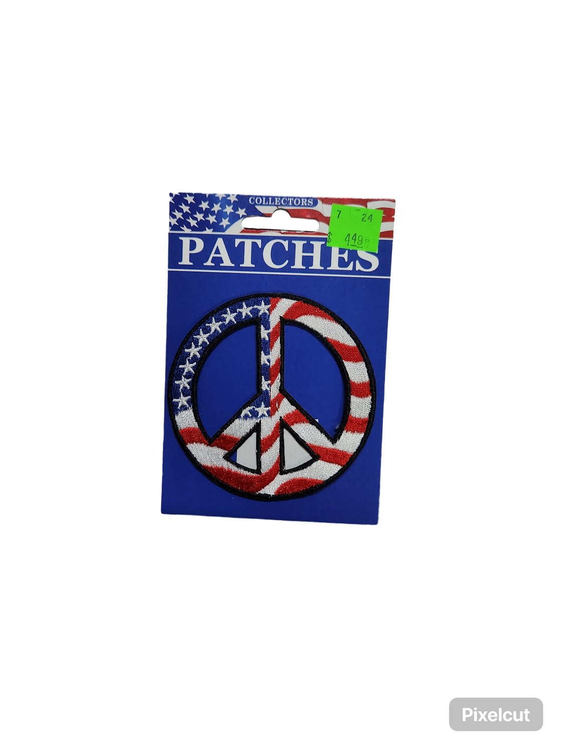 USA PEACE SIGN PATCH