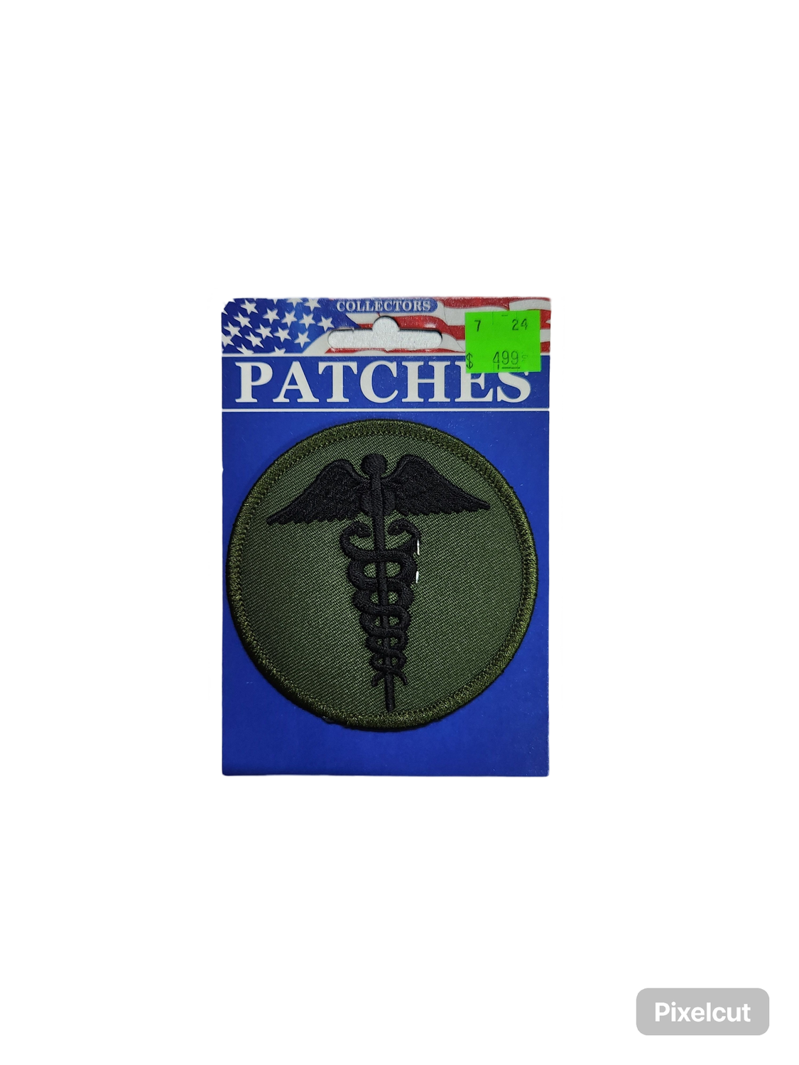 MEDIC CADUCEUS SUBDUED PATCH