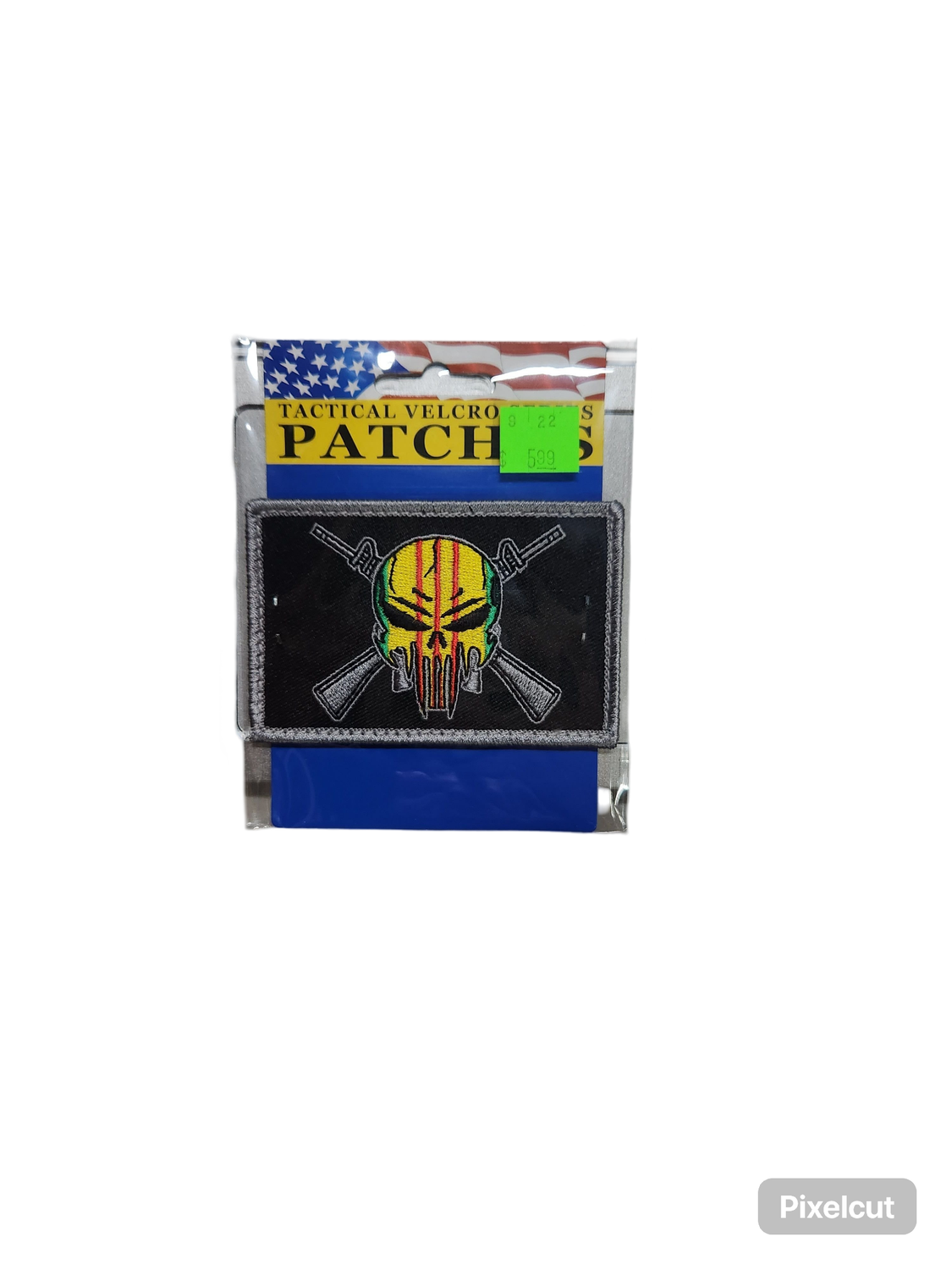 PATCH- VIET, SNIPER SKULL VELCRO