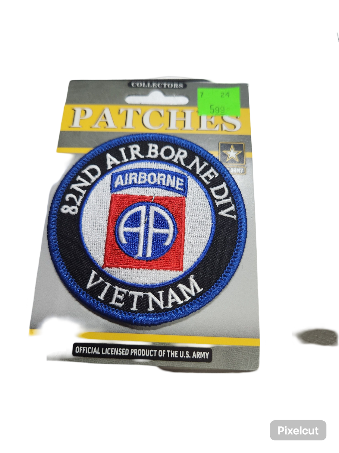 Vietnam Army 082nd ABN Patch