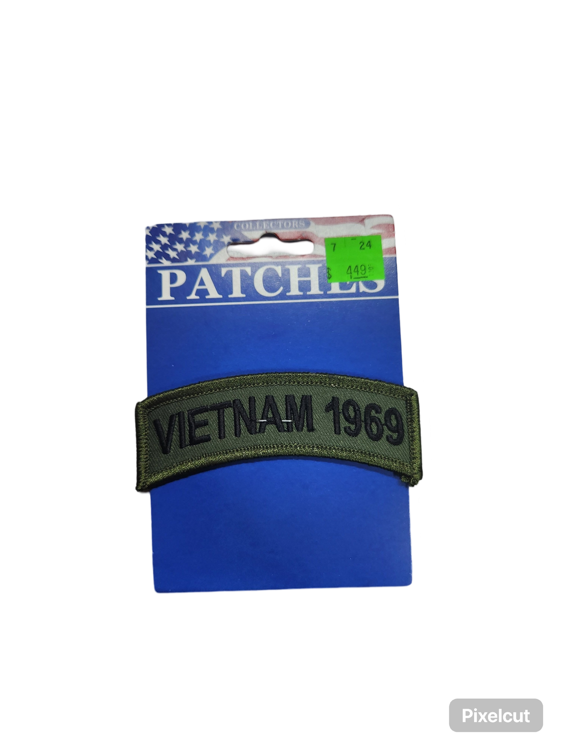 Vietnam Tab 1969 Subdued Patch