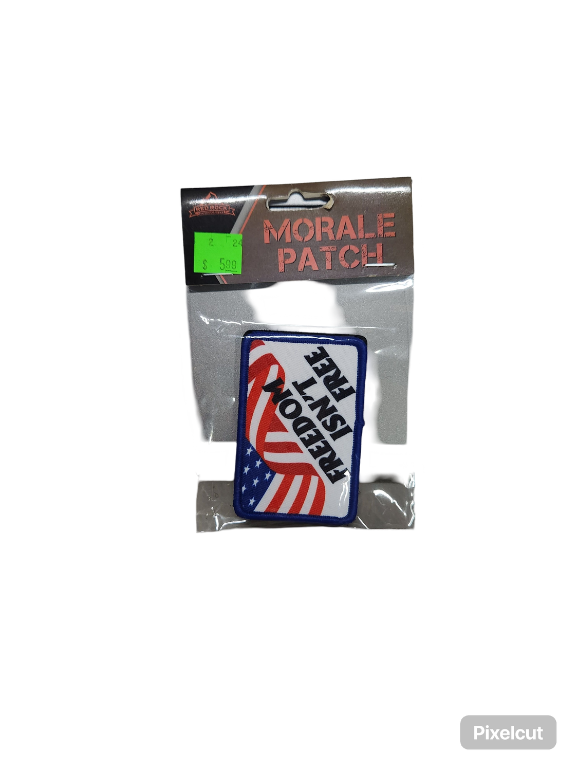 freedom isn&#39;t free patch velcro