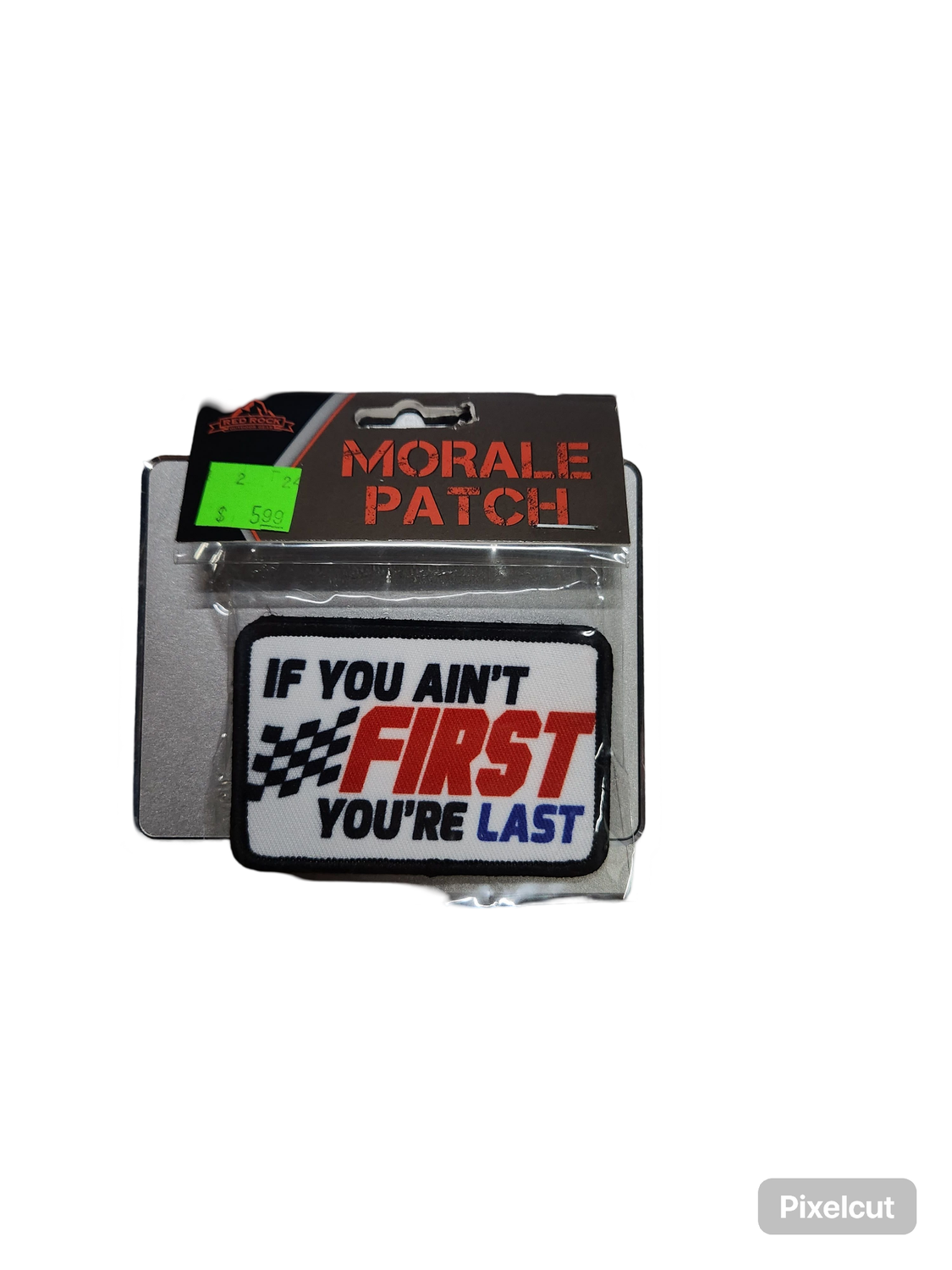 if you ain&#39;t first patch velcro