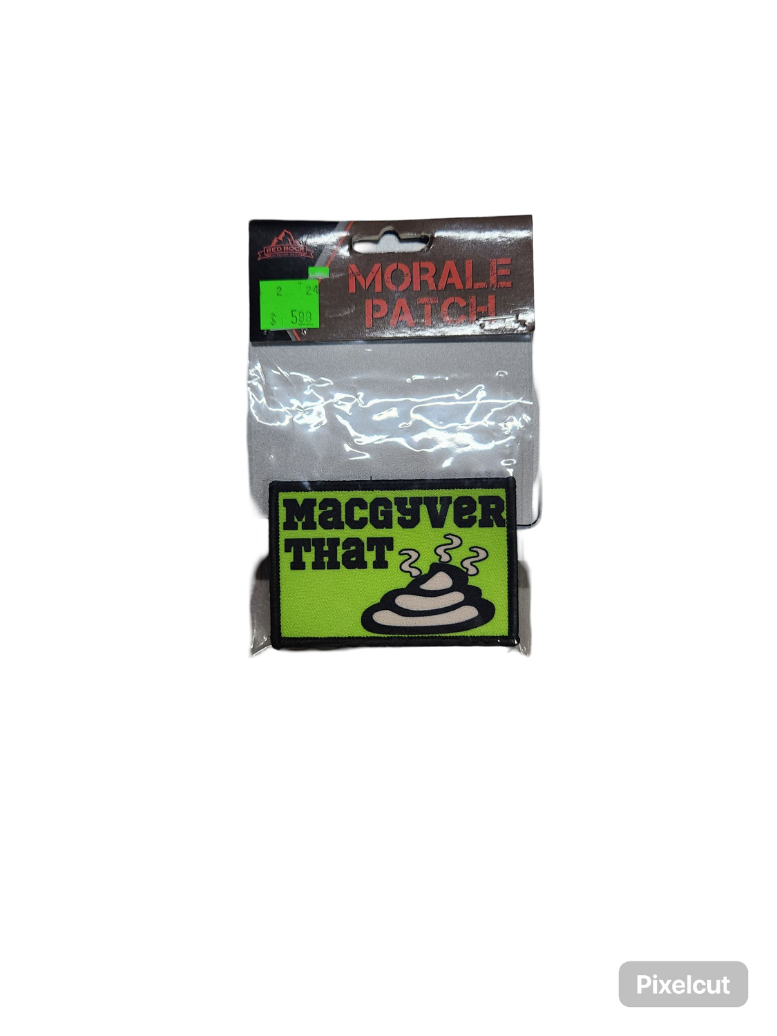 Macguyver that shi patch velcro