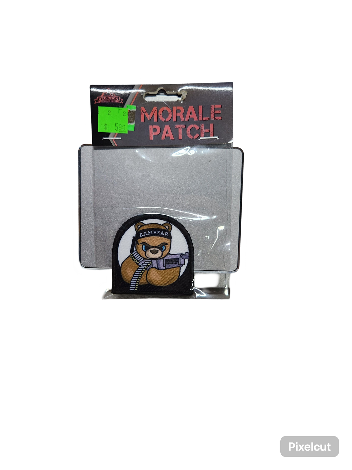 Rambear patch velcro