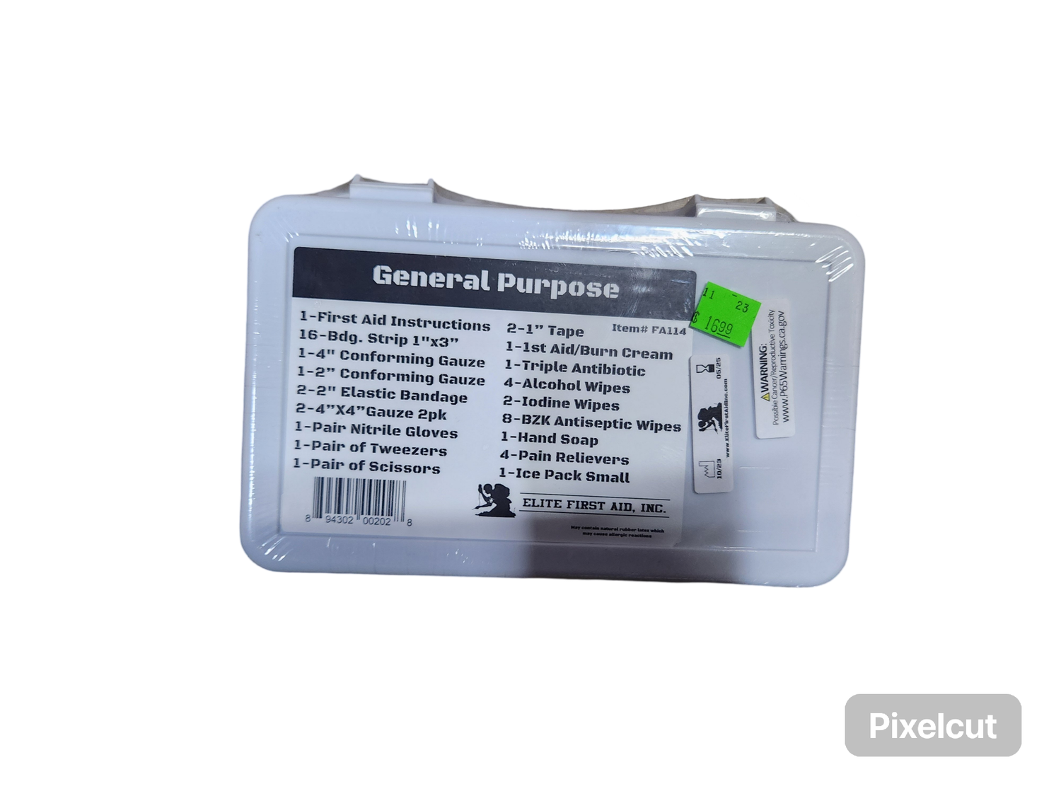 General Purpose First Aid Kit - White