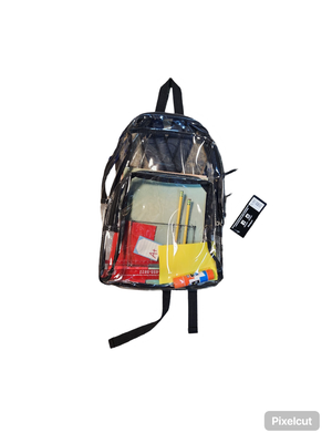 Clear Back Pack