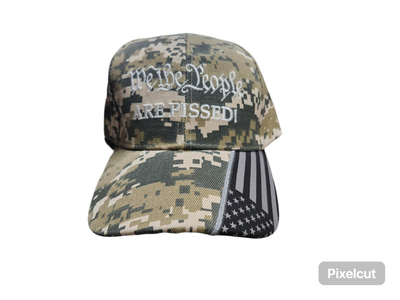 WE THE PEOPLE ARE PISSED HAT(CAMO)