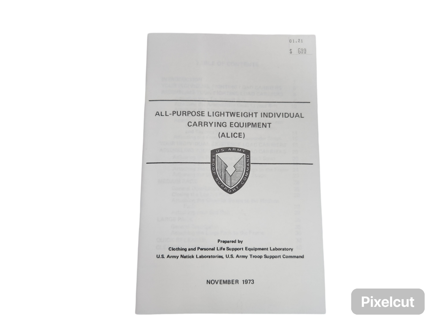 A.L.I.C.E. MANUAL