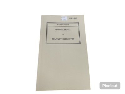 Military Explosives Manual