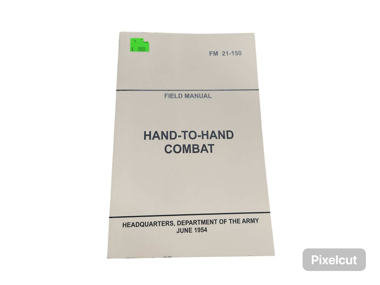 Hand to Hand Combat Manual