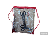 CLEAR DRAWSTRING BAG