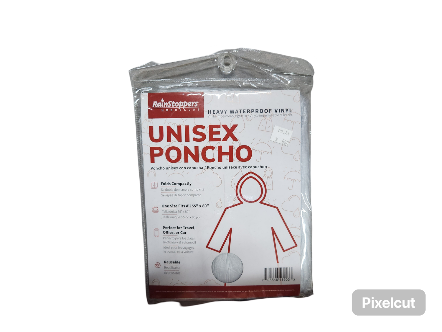 RainStopper Unisex Poncho