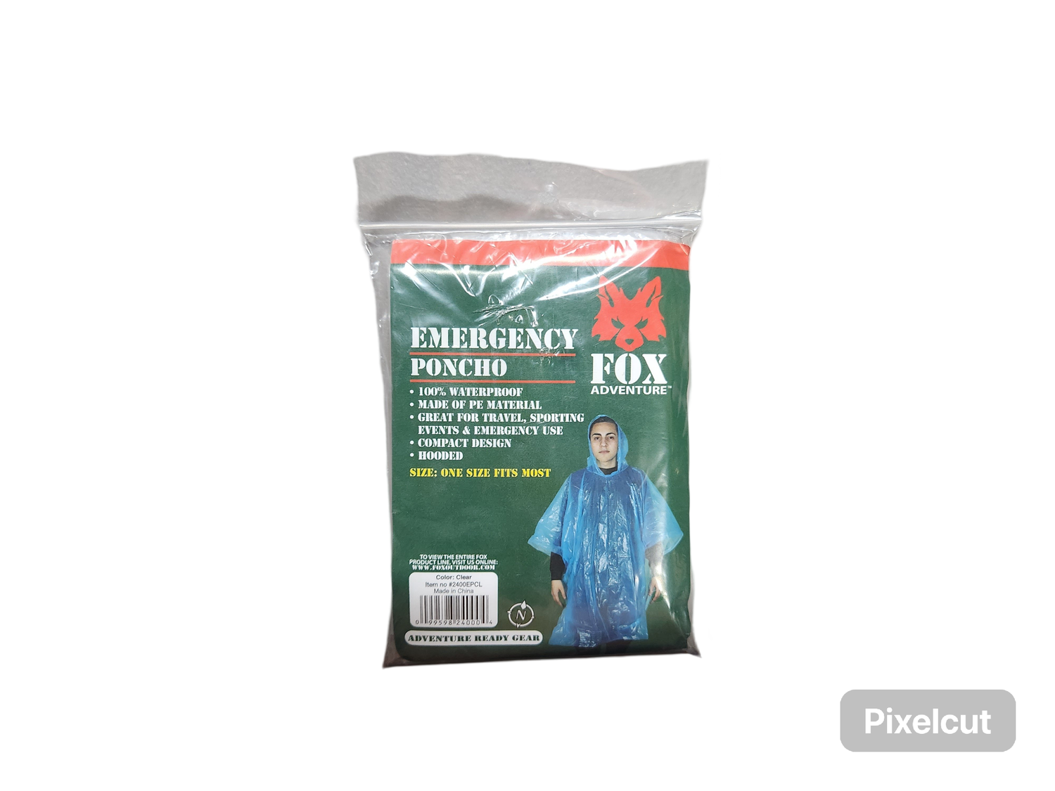Clear Emergency Poncho