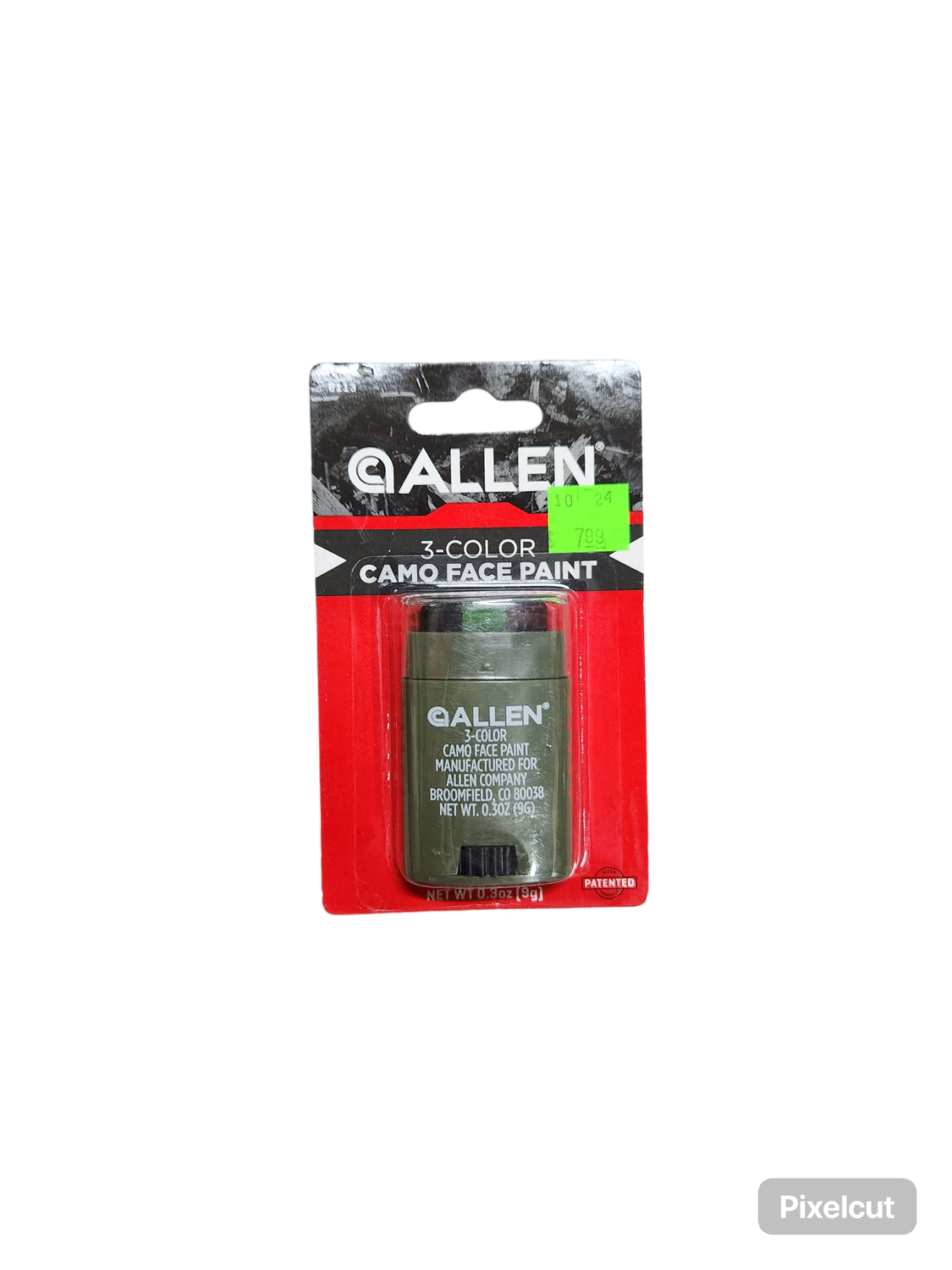 ALLEN 3-COLOR CAMO FACEPAINT