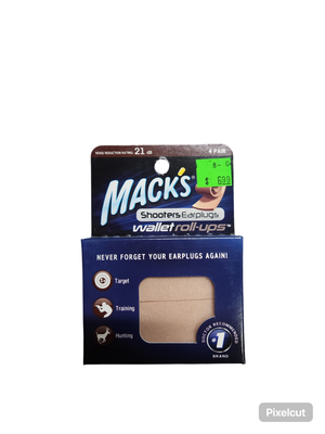 MACK&#39;S ROLL-UPS EARPLUGS