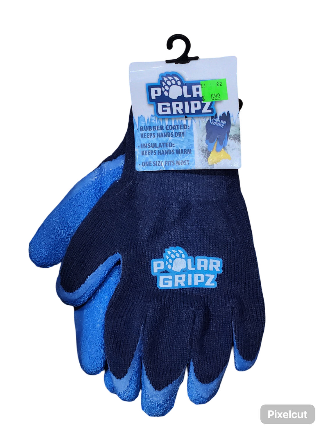 Polar Gripz Rubber Coated Gloves