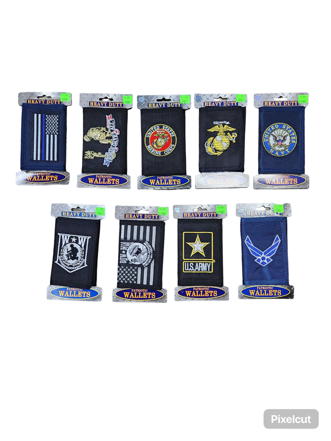 Heavy Duty Patriotic Wallets