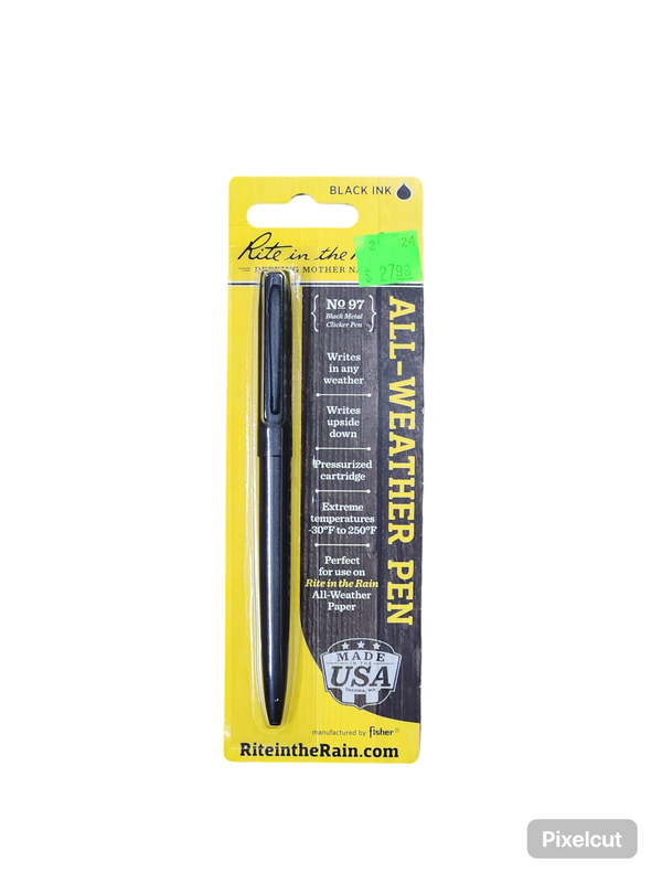 Sign Rite Waw Ink Rite In The Rain Ink Pen Metal w/clip